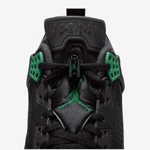 Air Jordan Spizike Black and Green Sneakers